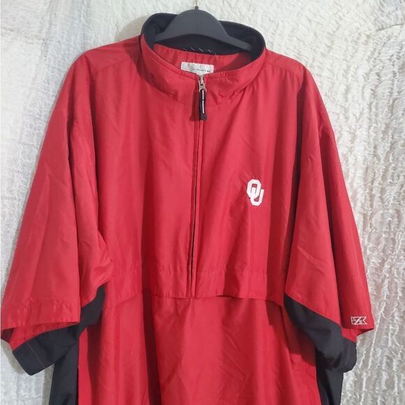 Oklahoma Sooners Short Sleeve Windbraker Size XL - Picture 5 of 13